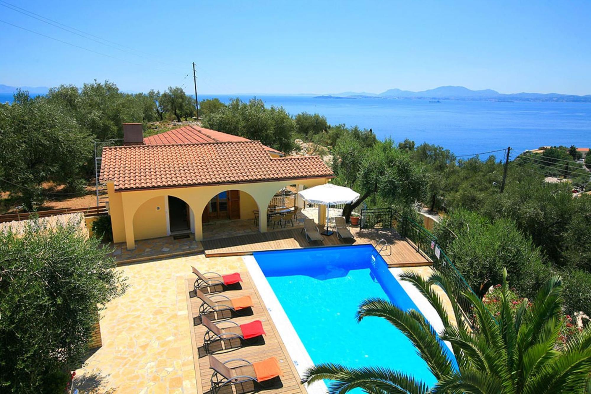 Villa Nitsa Signature Villa In Exquisite Northeastern Corfu Greece Nisaki  Extérieur photo